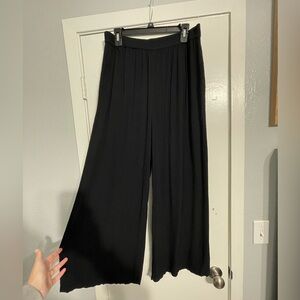 Volcom Black Wide-Leg Pants